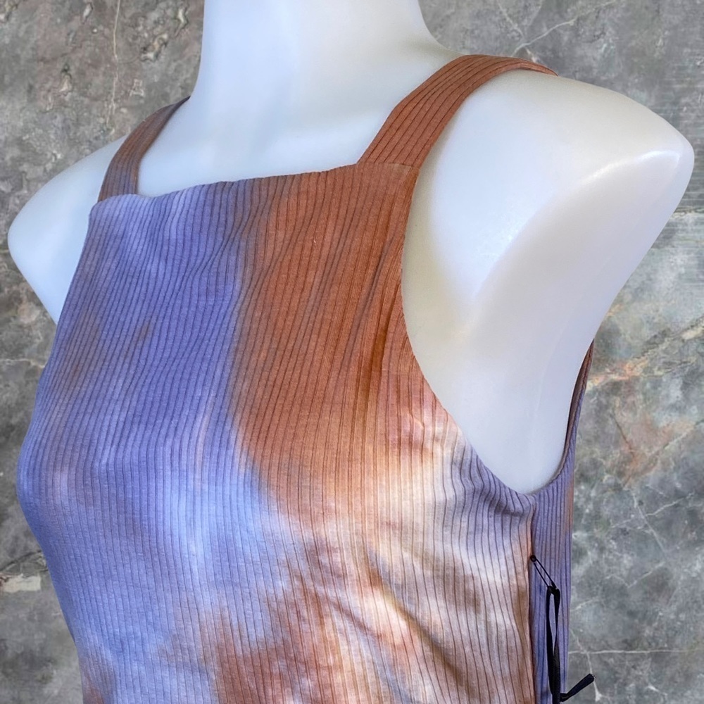 House Of Harlow x REVOLVE Tali Midi Dress in Brown Tie DyeHouse of Harl… - Picture 6 of 8